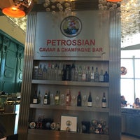 Photo taken at Petrossian Caviar &amp; Champagne Bar by Yula G. on 9/18/2015