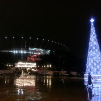 Photo taken at PGE Narodowy by Róbert J. on 12/19/2014