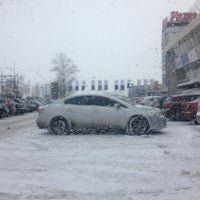 Photo taken at Парковка ТРЦ &amp;quot;Plaza&amp;quot; by Ярослав on 12/22/2012