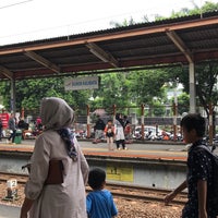 Photo taken at Stasiun Duren Kalibata by Mirna S. on 4/22/2017
