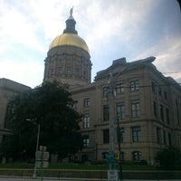 Photo taken at Atlanta Capitol Building by Stephanie L. on 10/11/2012