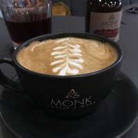 Photo taken at Monk Coffee &amp;amp; More by Cansın Ş. on 7/22/2018