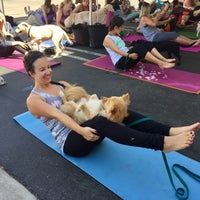 Photo taken at Sender One Climbing, Yoga and Fitness by Kay D. on 8/13/2017