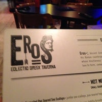 รูปภาพถ่ายที่ Eros Eclectic Greek Taverna โดย Ed R. เมื่อ 1/26/2014