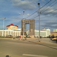 Photo taken at Площадь Орджоникидзе by Виктория З. on 5/13/2013