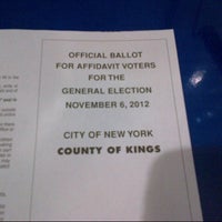 Photo taken at Voting by ResaPieces on 11/7/2012