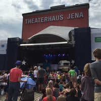 Photo taken at Theaterhaus Jena by Karina J. on 7/19/2015