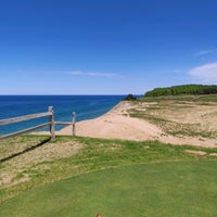 Photo taken at Arcadia Bluffs by Kyle F. on 5/15/2022