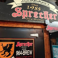 Photo taken at Sprecher Brewery by Kyle F. on 3/27/2024
