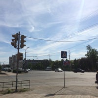 Photo taken at Остановка «Площадь Серова» by Konstantin B. on 5/20/2016