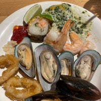Photo taken at POC American Fusion Buffet &amp;amp; Sushi by Laura B. on 6/28/2022