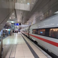 Photo taken at Frankfurt Airport International Railway Station by Keenora F. on 10/25/2023
