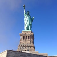 Photo taken at Statue of Liberty by Kirill B. on 1/31/2015