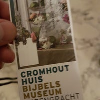 Photo taken at Bijbels Museum - Cromhouthuizen by Jan Dirk v. on 1/5/2018
