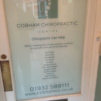 Photo taken at Cobham Chiropractor by Nsa H. on 5/29/2013