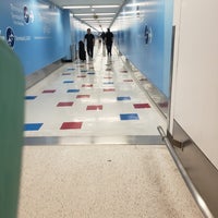 Photo taken at Terminal 4/5 Connector Tunnel by Samantha B. on 9/24/2019