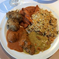 Photo taken at Mezbaan Bar &amp;amp; Indian Cuisine by jeffrey a. on 5/28/2015