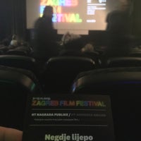 Photo taken at Kino Tuškanac by Elvis Š. on 11/8/2019