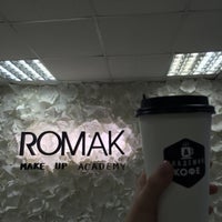 Photo taken at Romak Make Up Academy by Katya S. on 3/12/2016