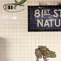 Photo taken at MTA Subway - 81st St/Museum of Natural History (B/C) by Tatiana D. on 12/11/2023