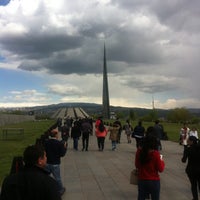 Photo taken at Armenian Genocide Memorial by Nina M. on 4/23/2013