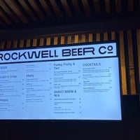 11/12/2022 tarihinde Trevorziyaretçi tarafından Rockwell Beer Co.'de çekilen fotoğraf