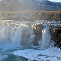 Photo taken at Goðafoss by Roberto B. on 10/31/2023