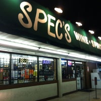 Photo taken at Spec&amp;#39;s Wines, Spirits &amp;amp; Finer Foods by Michael F. on 1/26/2013