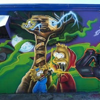 Photo taken at Street Art Central by Michael F. on 10/30/2012