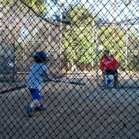 Photo taken at Batting Cages, Encino Little League by Todd Z. on 10/26/2012
