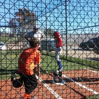 Photo taken at Batting Cages, Encino Little League by Todd Z. on 2/14/2015