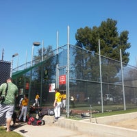 Photo taken at Batting Cages, Encino Little League by Todd Z. on 3/7/2015
