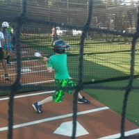 Photo taken at Batting Cages, Encino Little League by Todd Z. on 5/2/2015