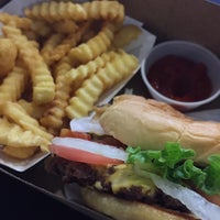 Photo taken at Shake Shack by Lisa K. on 4/18/2015