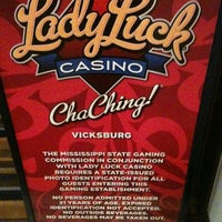 Photo taken at Lady Luck Casino Vicksburg by Pam E. on 2/22/2013