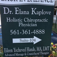 Photo taken at Back in Balance - Elana Kaplove, DC, PA,DBA by Anthony J. on 11/25/2012