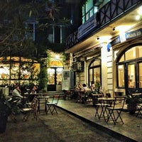 Photo taken at Prospero&amp;#39;s Books &amp;amp; Caliban&amp;#39;s Coffee by Olga Z. on 5/10/2013