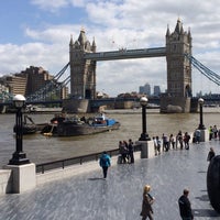Photo taken at Tower Bridge by Frank M. on 5/16/2015