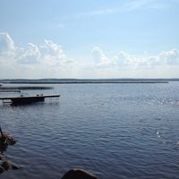 Photo taken at Логмозеро Озеро by Zakhar I. on 8/9/2014