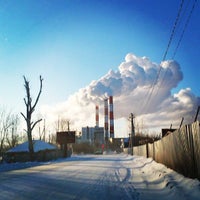 Photo taken at Тюменская ТЭЦ-1 by Denis Y. on 1/3/2014