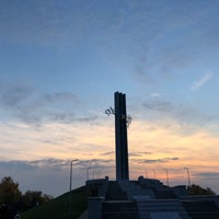 Photo taken at Монумент «Журавли» by Kristina P. on 10/12/2021
