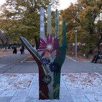 Photo taken at Парк Победы by Kristina P. on 10/12/2021