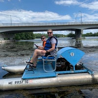 Photo taken at Gallup Canoe Livery by Jim T. on 7/11/2019