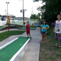Photo taken at Pleasant Valley Miniature Golf by Eva S. on 8/11/2013