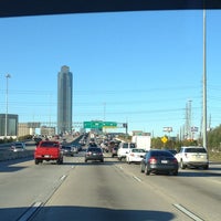 Photo taken at I-610 &amp; Bellaire Blvd by Anthony S. on 1/10/2013