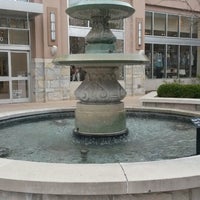 Photo taken at Fountain outside Castleton Square Mall by Ron W. on 4/21/2014