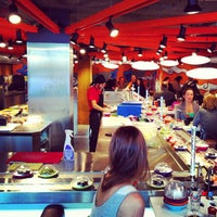 Photo taken at YO! Sushi by Ming Y. on 4/27/2012