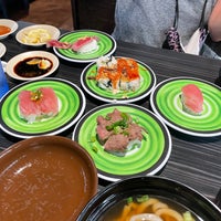 Photo taken at Kura Revolving Sushi Bar by Kim T. on 5/26/2021