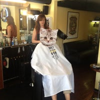 Photo taken at Bolt Barbers Monkey House, West Hollywood by Brandon H. on 9/30/2012