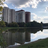 Photo taken at Воробьёвский пруд by Ivan A. on 9/1/2019